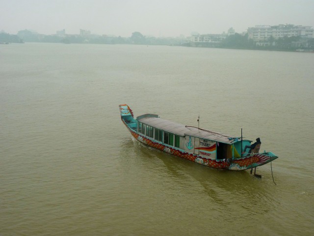 Dragon Boat back along The Perfume River
